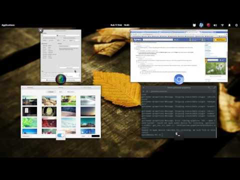 Preview video elementary os freya mirip banget ama mac osx
