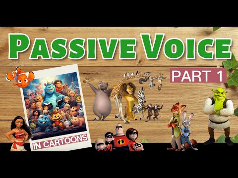 Passive Voice in CARTOONS | Part 1