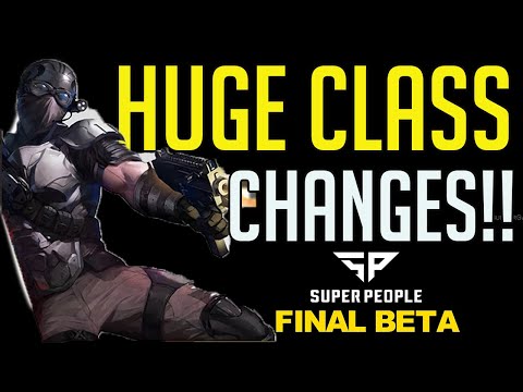 Super People Final Beta Class Changes!
