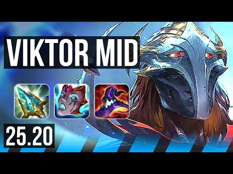 VIKTOR vs VEIGAR (MID) | 10/2/12, Dominating | KR Diamond | 25.20