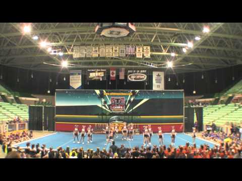 Power Cheer Edmonton Senior 5 at Alberta Starz Red Deer 2013
