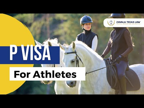 international Athletes : What visa is right for me in the USA? P Visa for Athletes and Teams