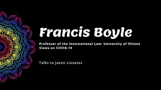 Video: Coronavirus: A Bioweapon Engineered in a DNA Lab - Francis Boyle