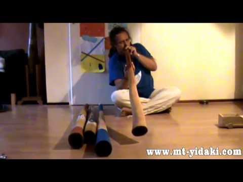 MT-Yidaki playing a D# - G Yangarryangarr Munyarryun yidaki / didgeridoo