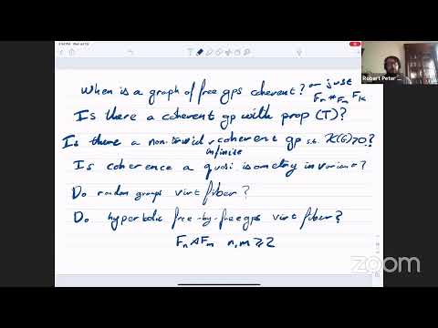 Robert Kropholler - A coherent introduction to incoherence (Lecture 3)