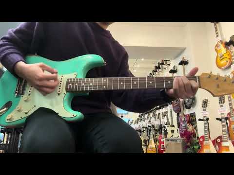 Fender Custom Shop '62 Stratocaster Heavy Relic Seafoam Green image 25