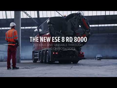 Introducing the ESE 8, the UK's first suction excavator with dual tipping