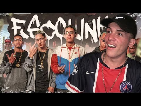 ( React ) OS FAIXA DE OURO Feat. Jhowzin - “ESCOLHINHA” - Racovi / Jhowzin / Chefin / Bren /