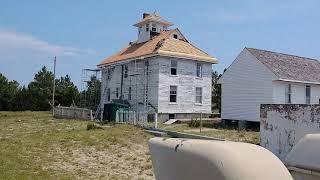preview picture of video 'Old Coast Guard Station on Cape Lookout'