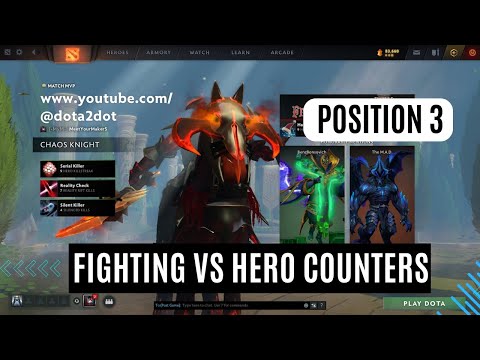 How To Become MVP When They Counter You, With Chaos Knight — Dota2 PUB gameplay — Road to Immortal.