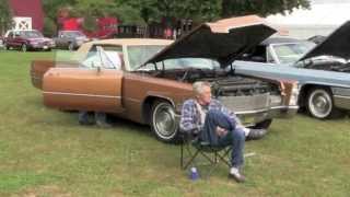 preview picture of video 'Cadillac & LaSalle Club Automobile Show at Gilmore Car Museum 2013'