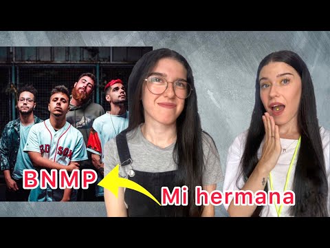 Mi hermana reacciona a BNMP por primera vez🚀🌴✨