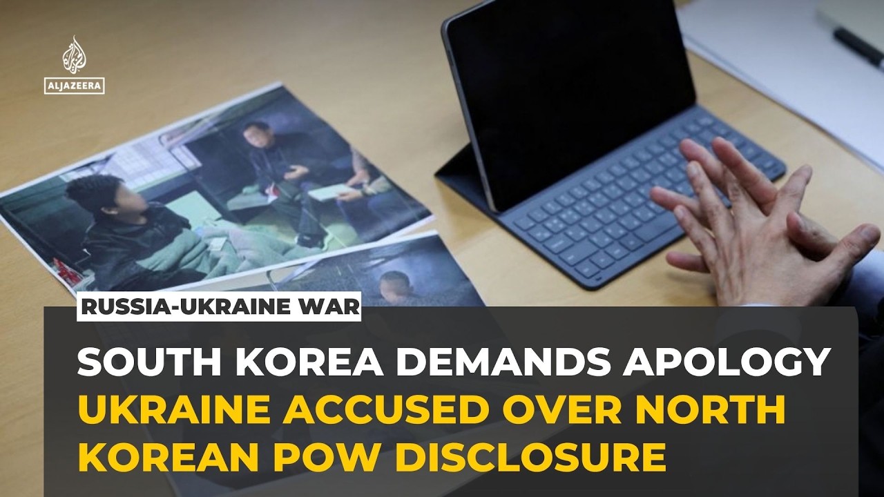 South Korea demands Ukraine's apology over disclosure of North Korean POW transfer