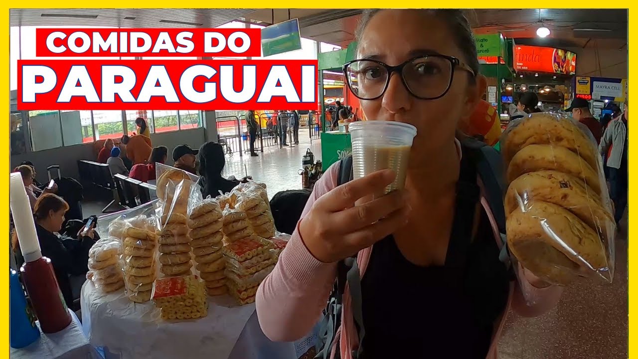 COMIDAS PARAGUAIAS EM ASSUNÇÃO - PROVANDO COMIDAS TÍPICAS #Vlog