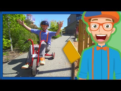 Blippi Playing at a Children's Museum | Colors for Toddlers Video