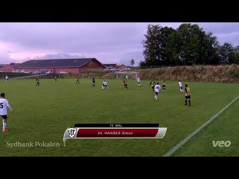 Mål fra Birkerød - Vanløse IF 1  runde i Sydbank pokalen