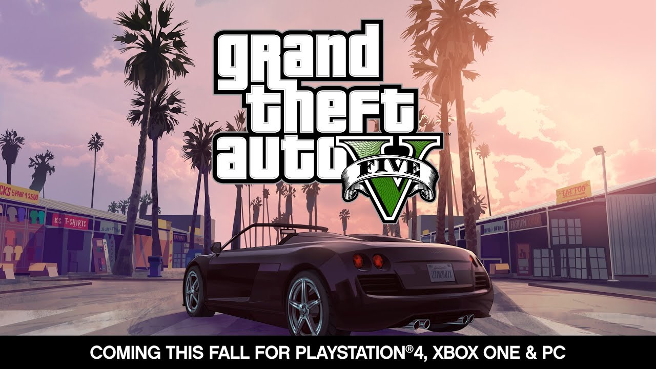 Grand Theft Auto V: PlayStation 4, Xbox One & PC Announcement Trailer - YouTube