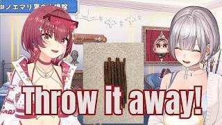 Marine Losses Her Mind While Helping Noel Declutter
