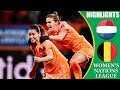 Netherlands vs Belgium 4-0 All Goals & Highlights || Women's Nations League 2023/24