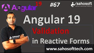 Validation in Reactive Forms in Angular 19 | Forms in Angular | Angular 19 Tutorials in Hindi