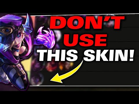 BEST EVELYNN SKINS! | EVELYNN SKIN TIERLIST