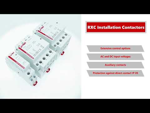Installation contactors RXC series / Styczniki instalacyjne serii RXC - zdjęcie