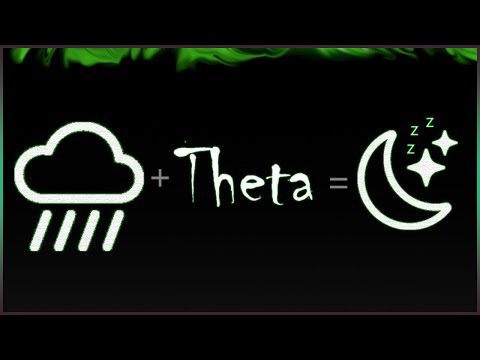 Welcome Sleep with Heavy Rain & Deep Theta  [Sleep Sounds: Relaxing Rain Mix]