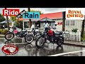 Royal Enfield Himalayan Riding In The Rain Ride To Matakohe