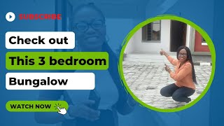 3 BEDROOM SEMI-DETACHED BUNGALOW FOR SALE IN AWOYAYA,  LEKKI, LAGOS, NIGERIA