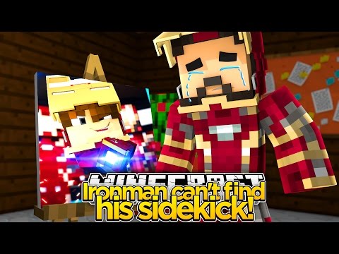 Minecraft Adventure - SEARCHING FOR IRONMANS SIDEKICK!!