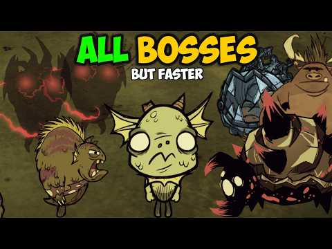 Defeating ALL Bosses with MERMS... BUT FASTER! (NEW Boss)