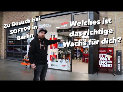 Welches Wachs ist das Richtige?Zu Besuch bei @Soft99Europe​⁠ in Berlin!Authentic,Kiwami,Fusso Coat