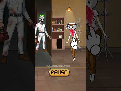 👻The receptionist monster is coming....Can they escape in disguise? #games #gameplay #funny