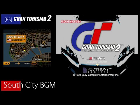 [PS] グランツーリスモ2 - South City BGM [GRAN TURISMO 2]
