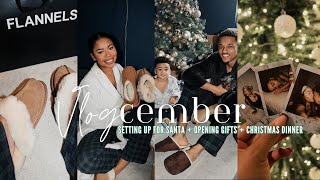 VLOGCEMBER WEEK 5 | ITS CHRISTMAS EVE & DAY + SETTING UP FOR SANTA +OPENING GIFTS + BLESSED FOR REAL