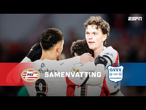 💡 PAUL WANNER maakt zijn EERSTE GOAL voor PSV ⚽️ | Samenvatting PSV - G.V.V.V.