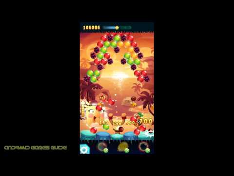 Angry Birds POP Bubble Shooter: Level 54: Walkthrough (3 STARS) HD