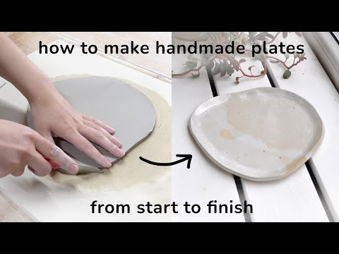 Easy handmade plates for beginners