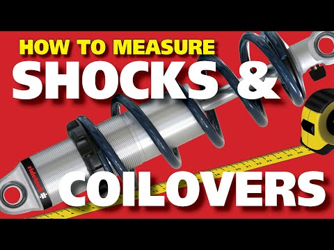 Measuring Shock Absorber and Coilover Length