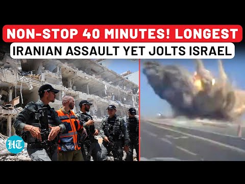 Fattah-1, QADR Hellfire in Just 40 Minutes? Iran’s Relentless Firepower Paralyses Israeli Cities