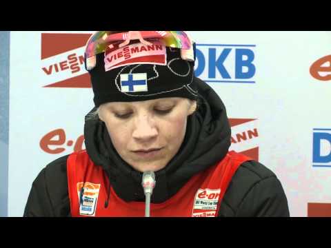 Darya Domracheva, Kaisa Mäkäräinen,and Vita Semerenko