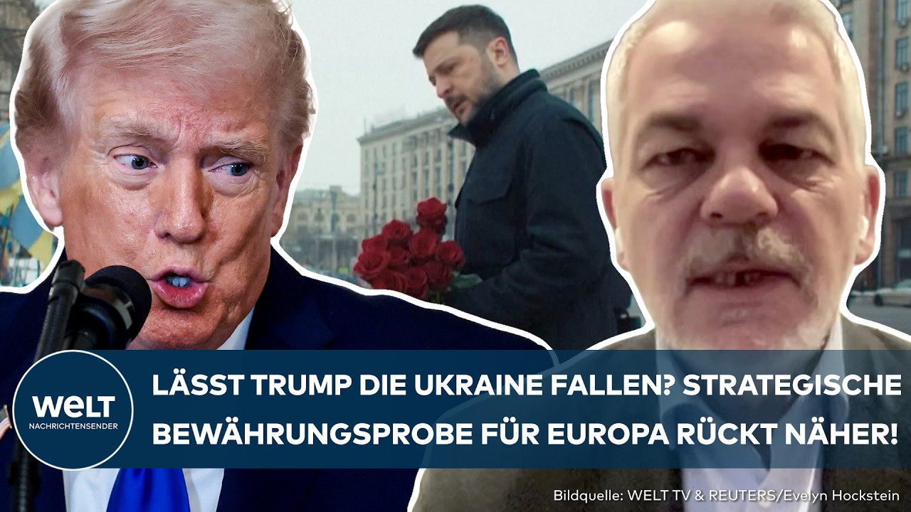 PUTINS KRIEG: "Das hört man jetzt aus den USA"! Lässt Trump die Ukraine fallen?