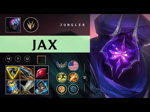 Jax Jungle vs Diana - NA Challenger Patch 26.02