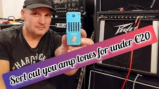 Video thumbnail for Fix your amp overdrive tone ...a €20 Harley Benton MiniStomp 5 band graphic EQ will do it by Fergie's Guitar stuff