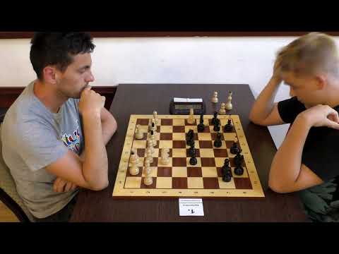 IM Juraj Druska vs. Áron Pongó 1-0 |Bratislavská šachová akadémia| 2024