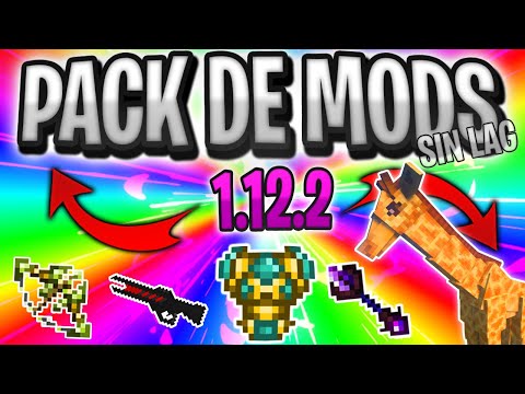 Zhark -  ✔️ THE BEST PACK of MODS for MINECRAFT 1.12.2 with 20 MODS |  NO LAG for SURVIVAL!  (Low resources)