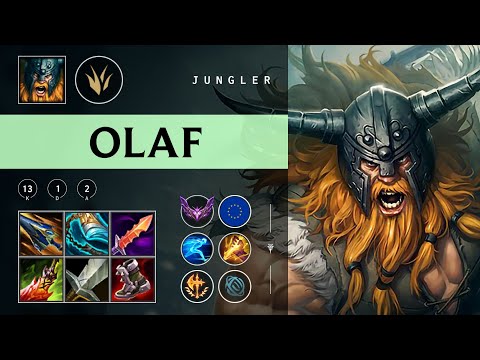 Olaf Jungle vs Fiddlesticks - EUW Master Patch 25.23