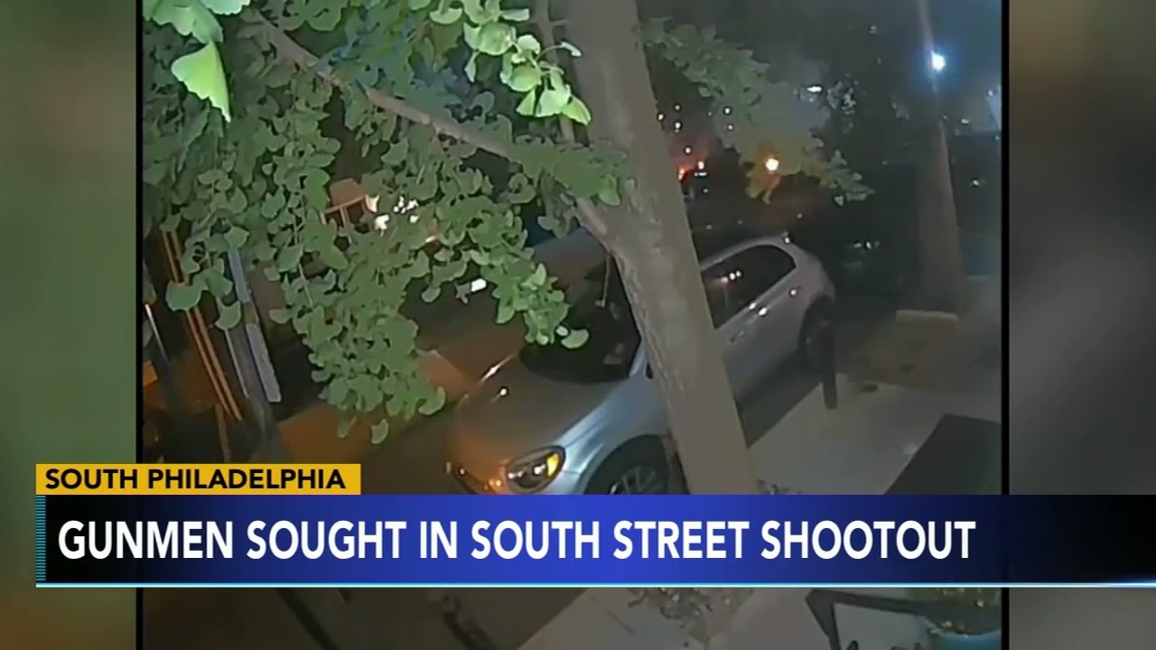 SHOCKING VIDEO: Suspects sought after chaotic neighborhood shootout