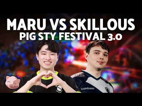 MARU vs SKILLOUS | PiGFest 3.0 Round of 16 (Bo5 TvP) - StarCraft 2