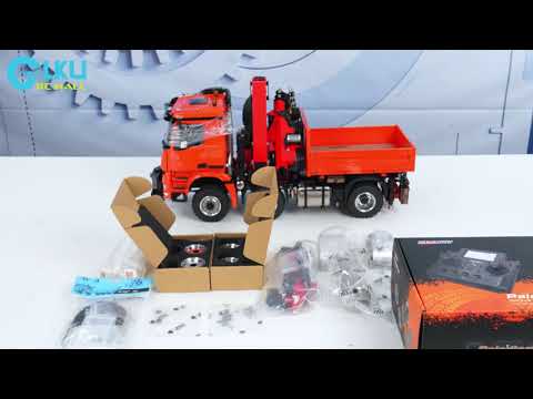 LXY RC 1/14 4151 AK 6*6 Truck with Crane GLKU RC HOBBY